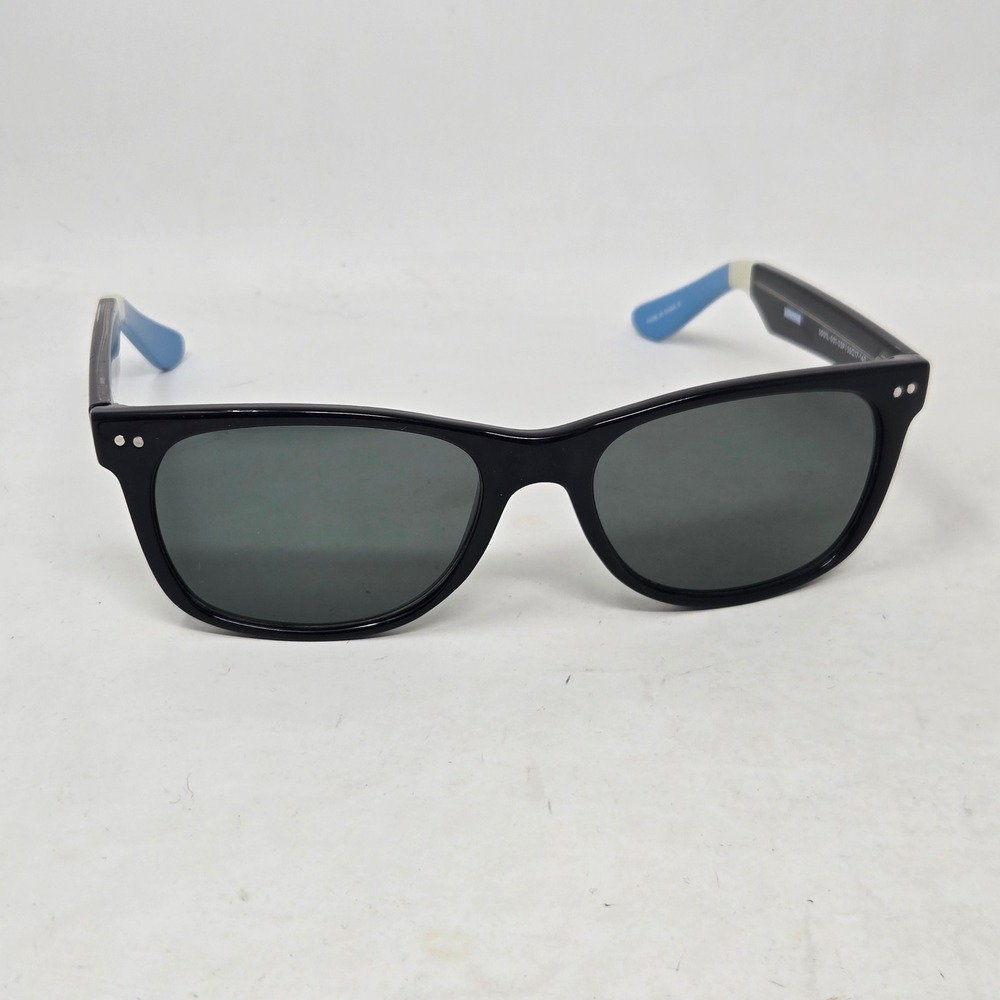 TOMS Beachmaster Polarized Sunglasses Black Blue S001L-001-03P 55-17-140